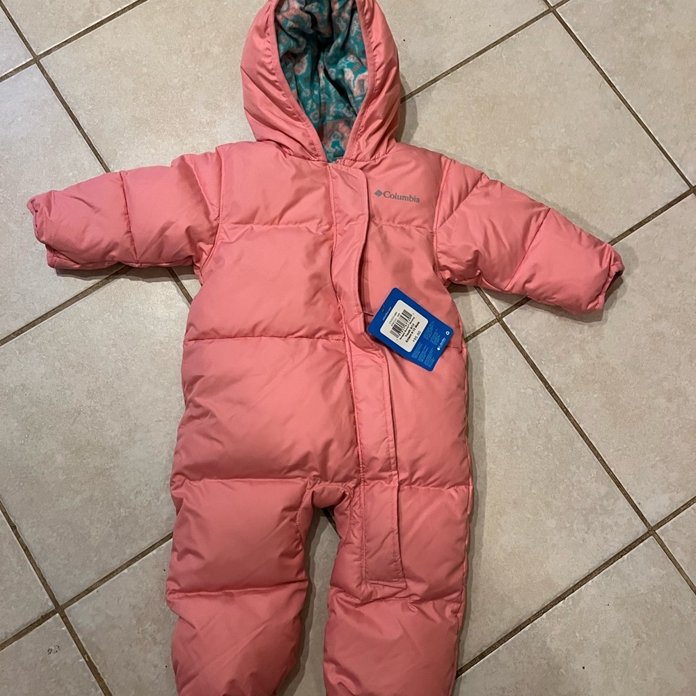 Columbia Youth Bunting in Soft Pink